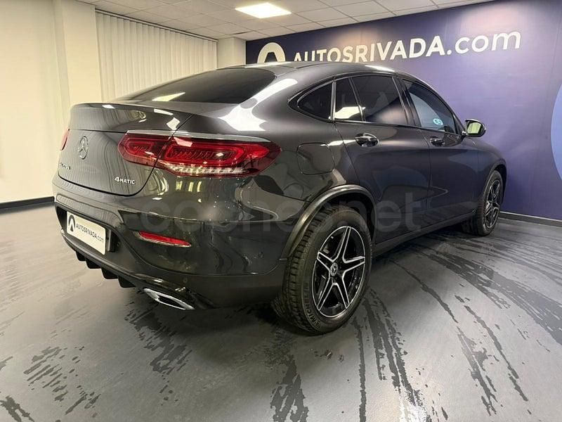 Usado Mercedes GLC220 194 CV (142 kW) 2021 Gris / plata Coupe