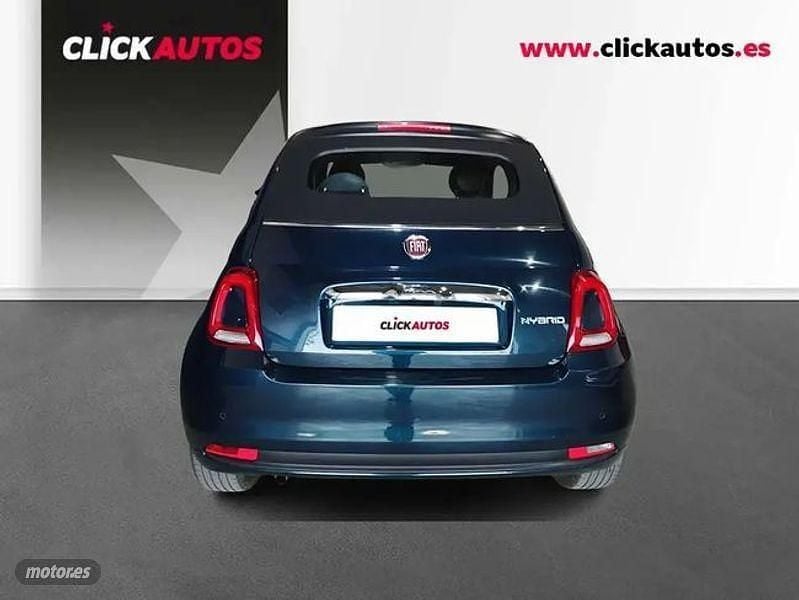 Usado Fiat 500 Club 70 CV (51 kW) 2023 Azul Descapotable
