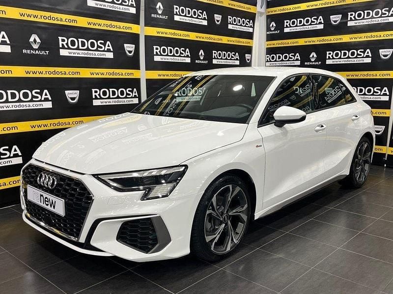 Blanco Usado 2022 Audi A3 S-Line Berlina | 32.950 € (Caro) - Imagen 1/4