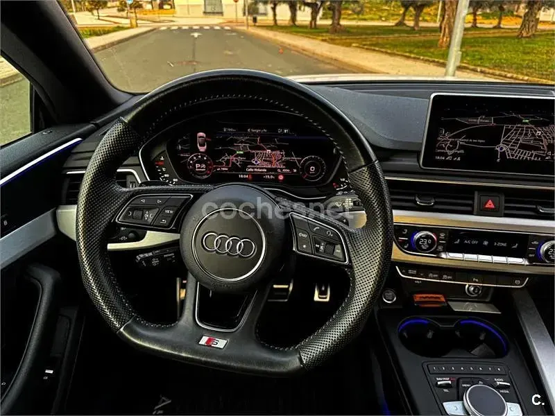 Usado Audi A5 Cabriolet S-Line 190 CV (139 kW) 2019 Blanco Descapotable