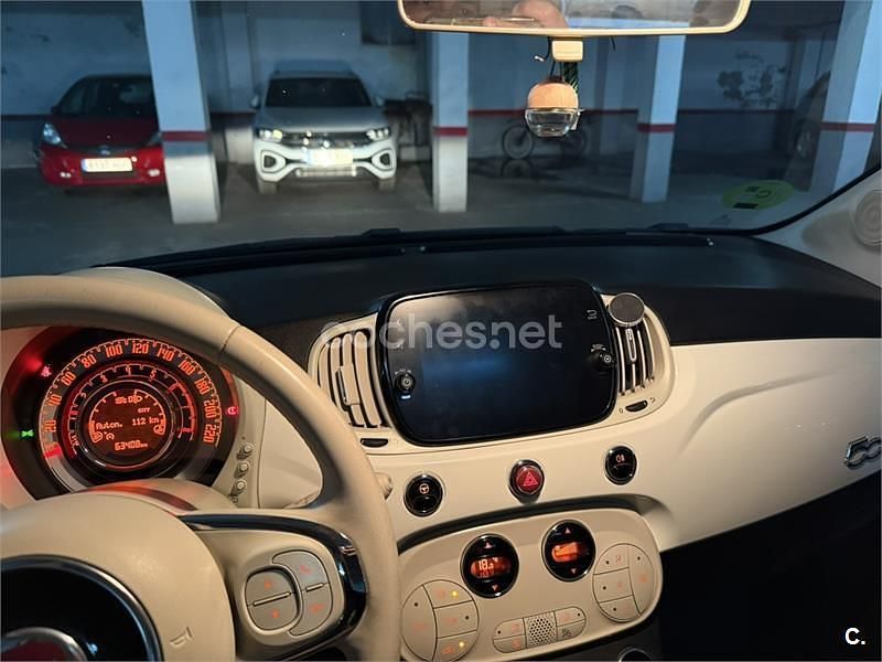 Usado Fiat 500 Lounge 69 CV (50 kW) 2020 Blanco Berlina