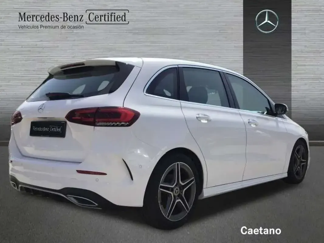 Usado Mercedes B200 150 CV (110 kW) 2021 Blanco Utilitario