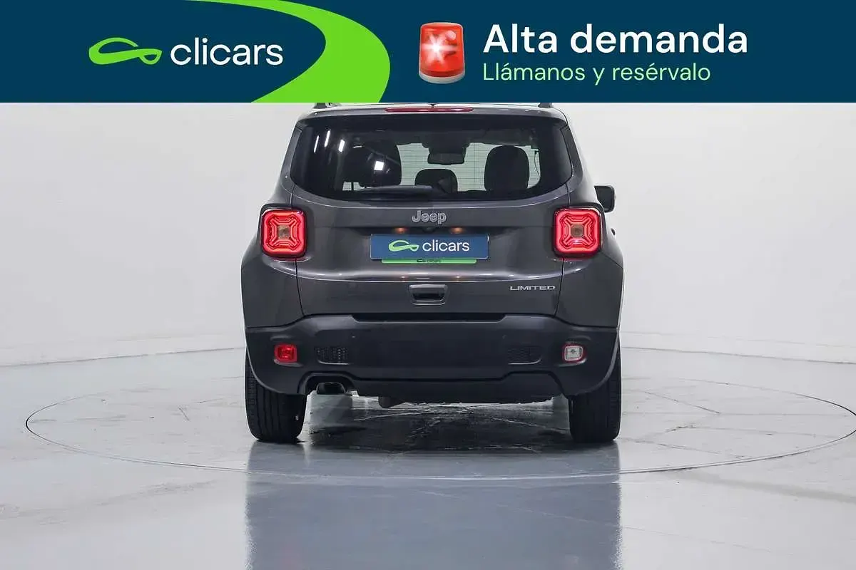 Usado Jeep Renegade Limited 120 CV (88 kW) 2019 Gris SUV