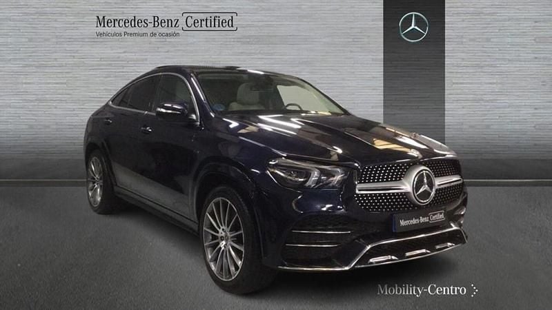 Usado Mercedes GLE350 AMG line 194 CV (142 kW) 2021 Azul cavansita Coupe