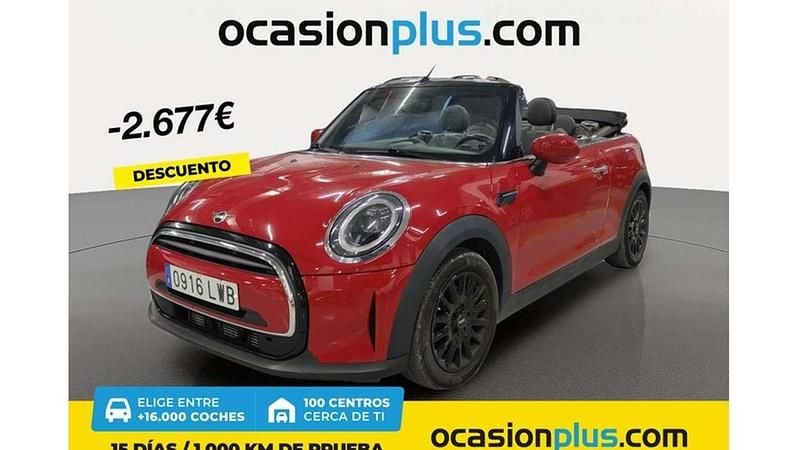 Rojo Usado 2022 Mini One Cabriolet Descapotable | 19.446 € (Buen precio) - Imagen 1/4