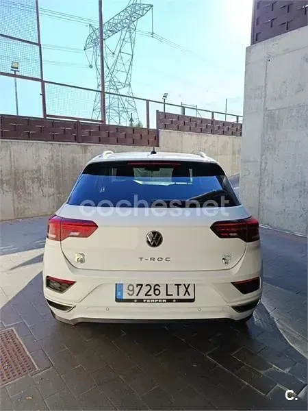 Usado VW T-Roc Advance 150 CV (110 kW) 2021 Blanco SUV