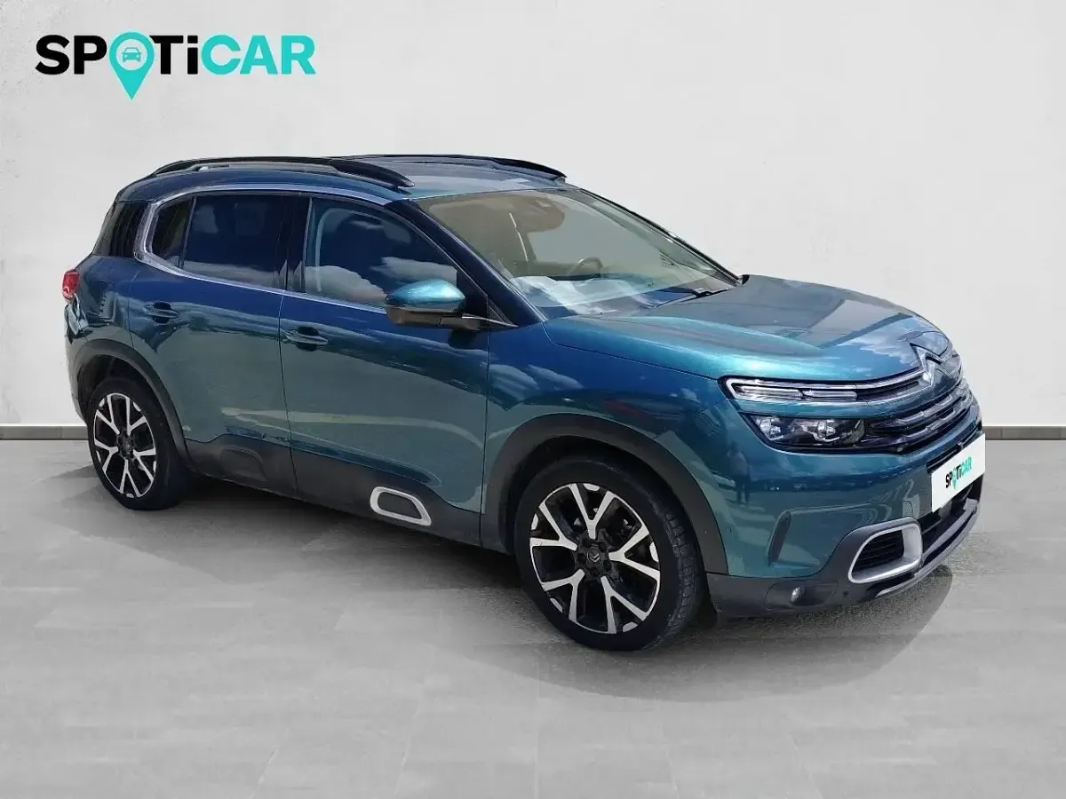 Usado Citroën C5 Aircross Feel 131 CV (96 kW) 2019 Verde SUV