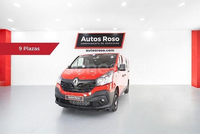 Usado Renault Trafic LIMITED 125 CV (91 kW) 2017 Rojo Monovolumen