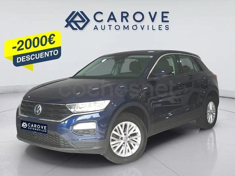 Usado VW T-Roc Advance 110 CV (80 kW) 2020 Azul SUV