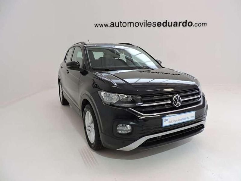 Usado VW T-Cross Style 110 CV (80 kW) 2021 Negro SUV
