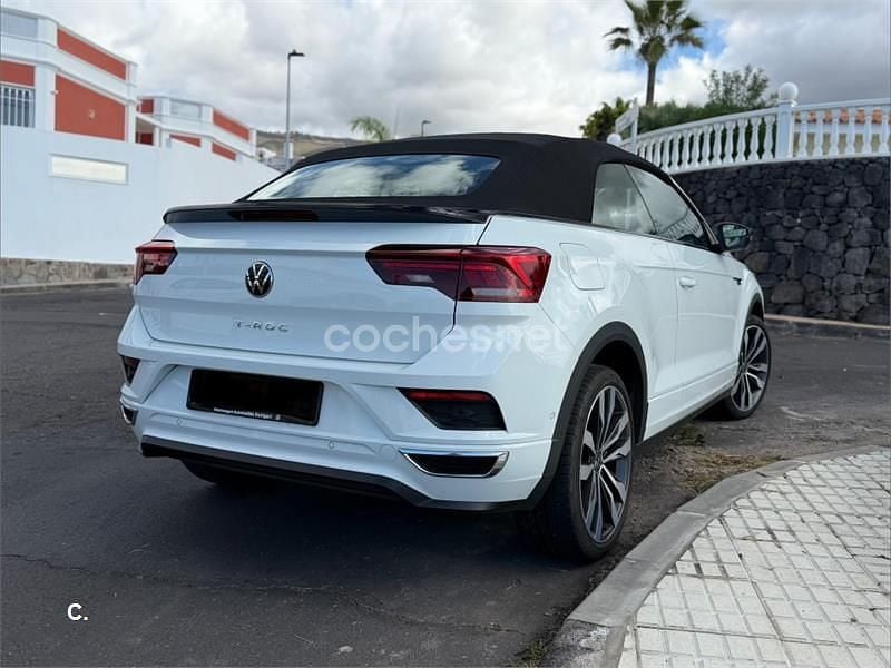 Usado VW T-Roc R-line 150 CV (110 kW) 2021 Blanco SUV