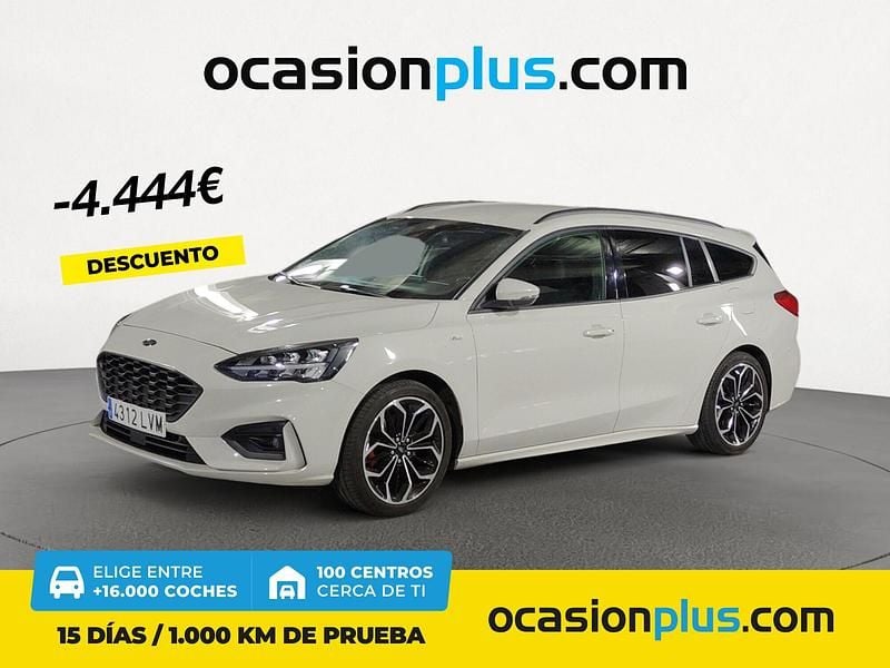 Blanco Usado 2021 Ford Focus ST-Line X Familiar | 18.750 € (Precio justo) - Imagen 1/4