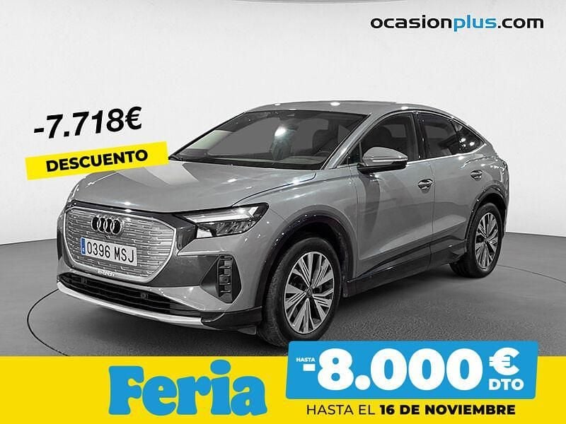 Gris Usado 2024 Audi Q4 e-tron Advanced Plus SUV | 40.900 € (Buen precio) - Imagen 1/4