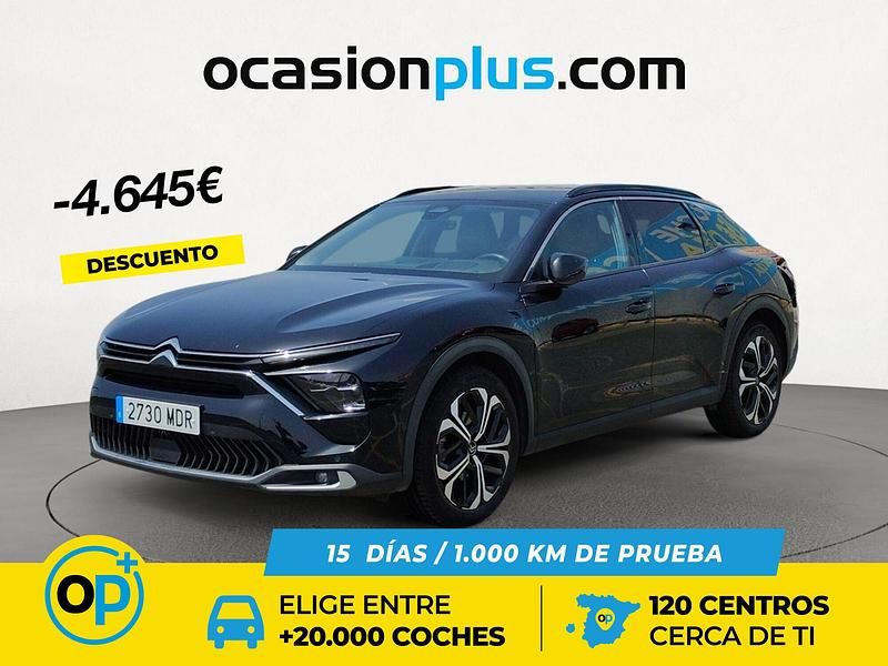 Negro Usado 2023 Citroën C5 X PureTech Familiar | 17.990 € (Precio justo) - Imagen 1/4