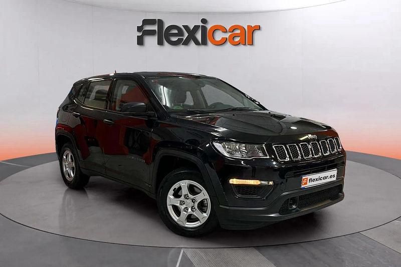 Negro Usado 2021 Jeep Compass Limited SUV | 15.490 € (Super precio) - Imagen 1/4
