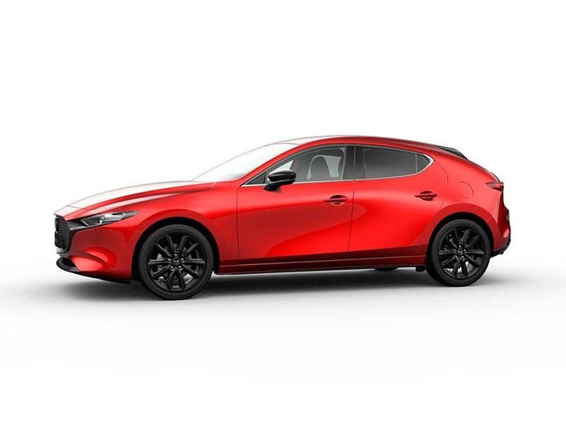Usado Mazda 3 Exclusive-Line 121 CV (88 kW) 2023 Rojo Utilitario
