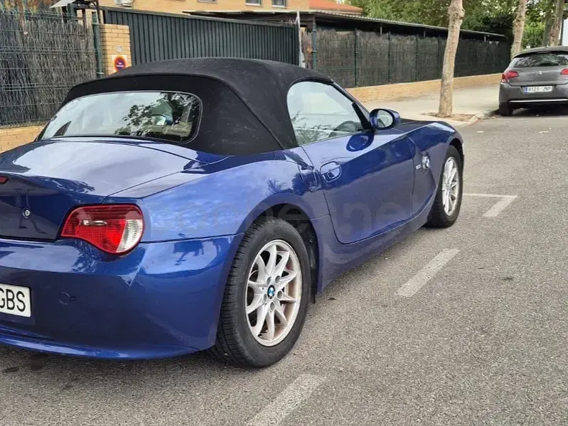 Usado BMW Z4 150 CV (110 kW) 2008 Azul Descapotable