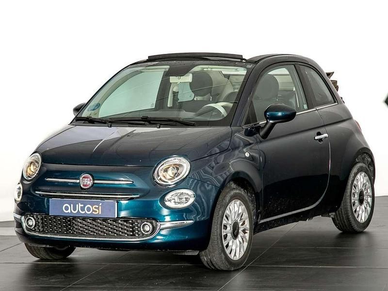 Usado Fiat 500 71 CV (52 kW) 2023 Azul Descapotable
