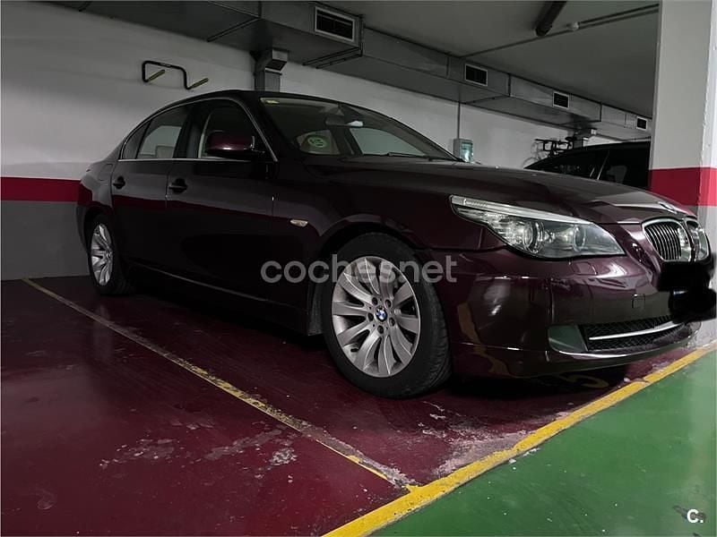 Usado BMW 525 218 CV (160 kW) 2007 Granate Familiar
