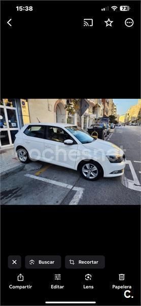 Blanco Usado 2015 Skoda Fabia Ambition Berlina | 7500 € (Precio justo) - Imagen 1/1