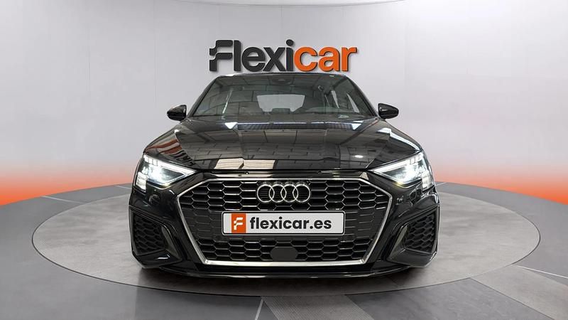 Usado Audi A3 S-Line 204 CV (150 kW) 2022 Negro Berlina