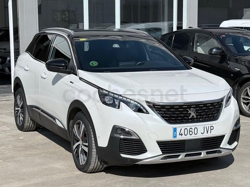 Usado Peugeot 3008 GT-line 120 CV (88 kW) 2017 Blanco SUV