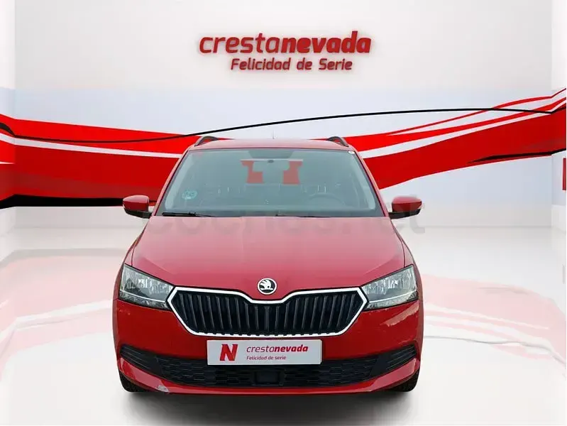 Usado Skoda Fabia 75 CV (55 kW) 2019 Rojo Utilitario
