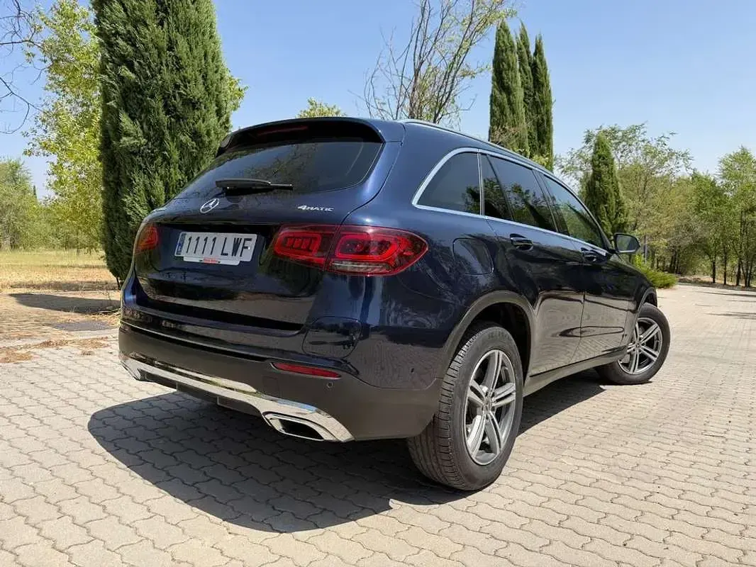 Usado Mercedes GLC300 321 CV (236 kW) 2022 Azul SUV