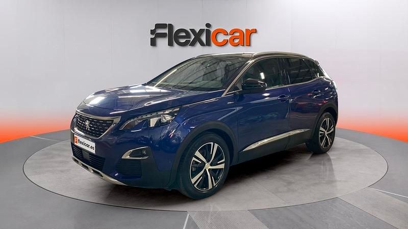 Usado Peugeot 3008 GT-line 120 CV (88 kW) 2017 Azul SUV
