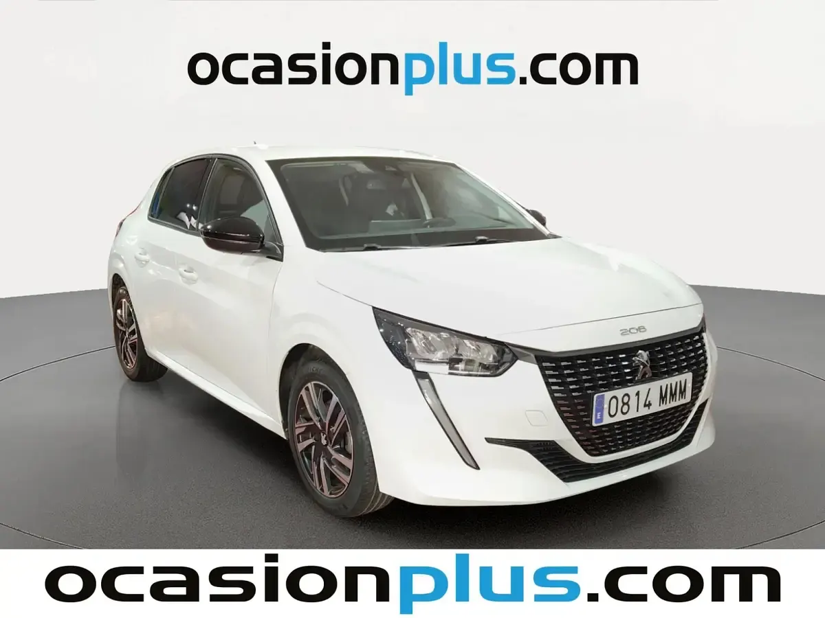 Usado Peugeot 208 Allure 100 CV (73 kW) 2023 Blanco Utilitario