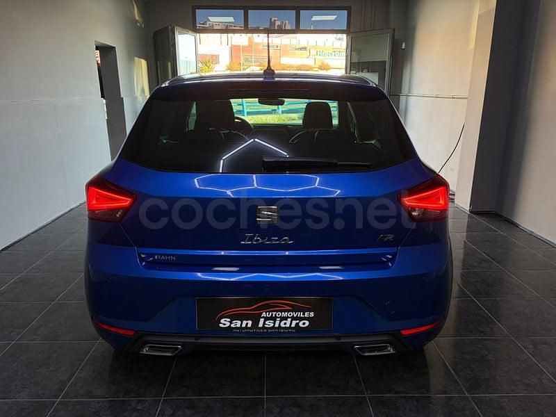 Usado Seat Ibiza FR 110 CV (80 kW) 2022 Azul Utilitario