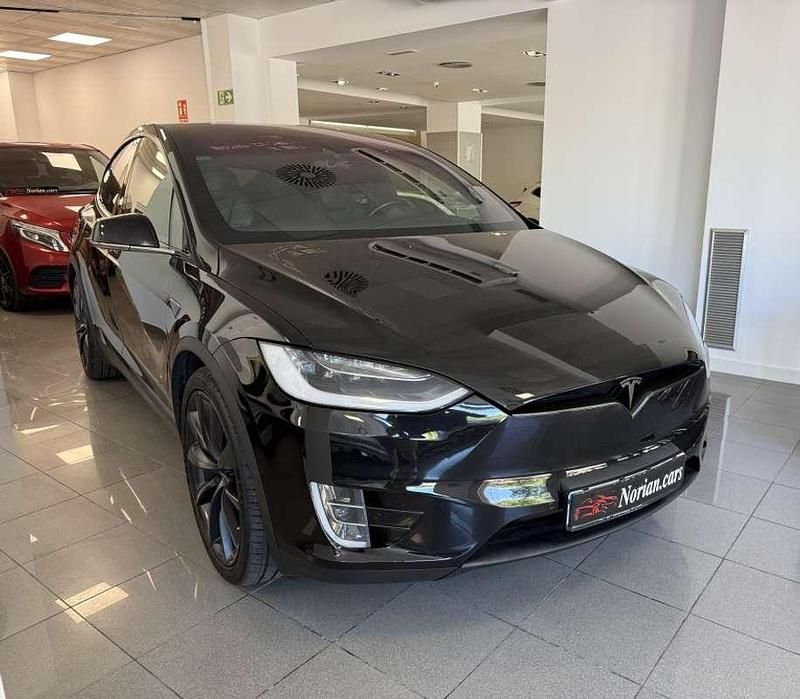 Usado Tesla Model X 386 kW (525 CV) 2016 Negro SUV