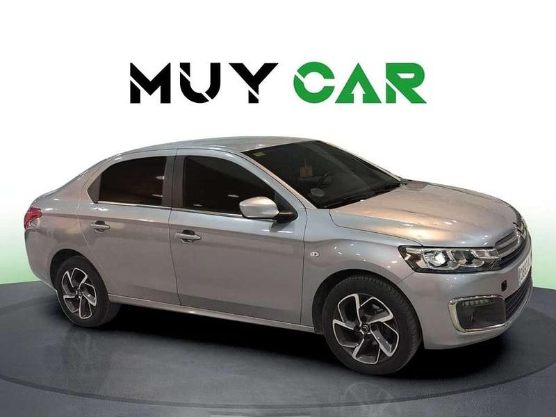 Gris Usado 2018 Citroën C-Elysee I PureTech Berlina | 6990 € (Super precio) - Imagen 1/4