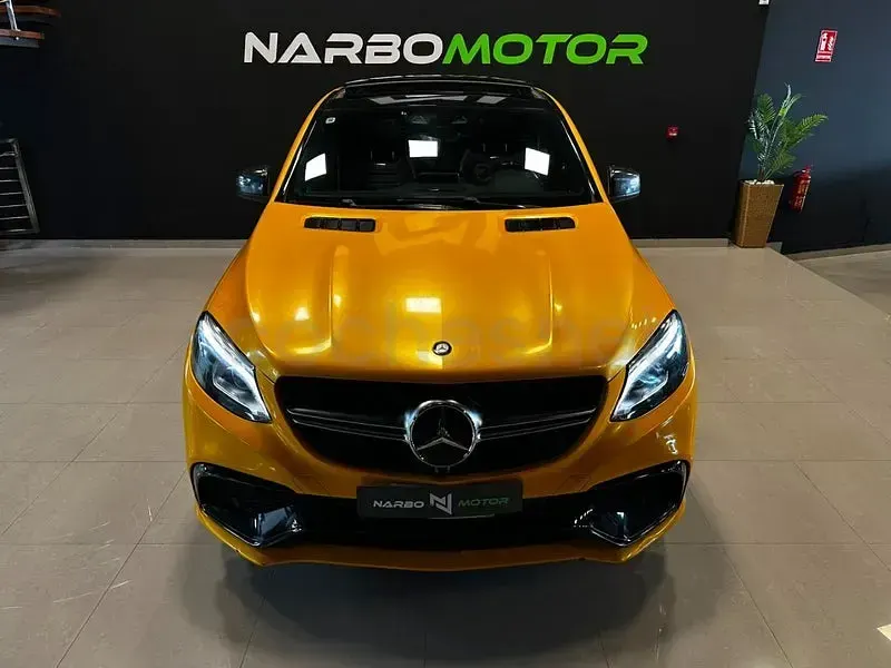 Usado Mercedes GLE63 AMG 585 CV (430 kW) 2016 Amarillo SUV