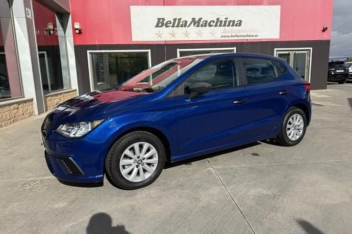 Usado Seat Ibiza Style Plus 80 HP (58 kW) 2020 Azul Citadino