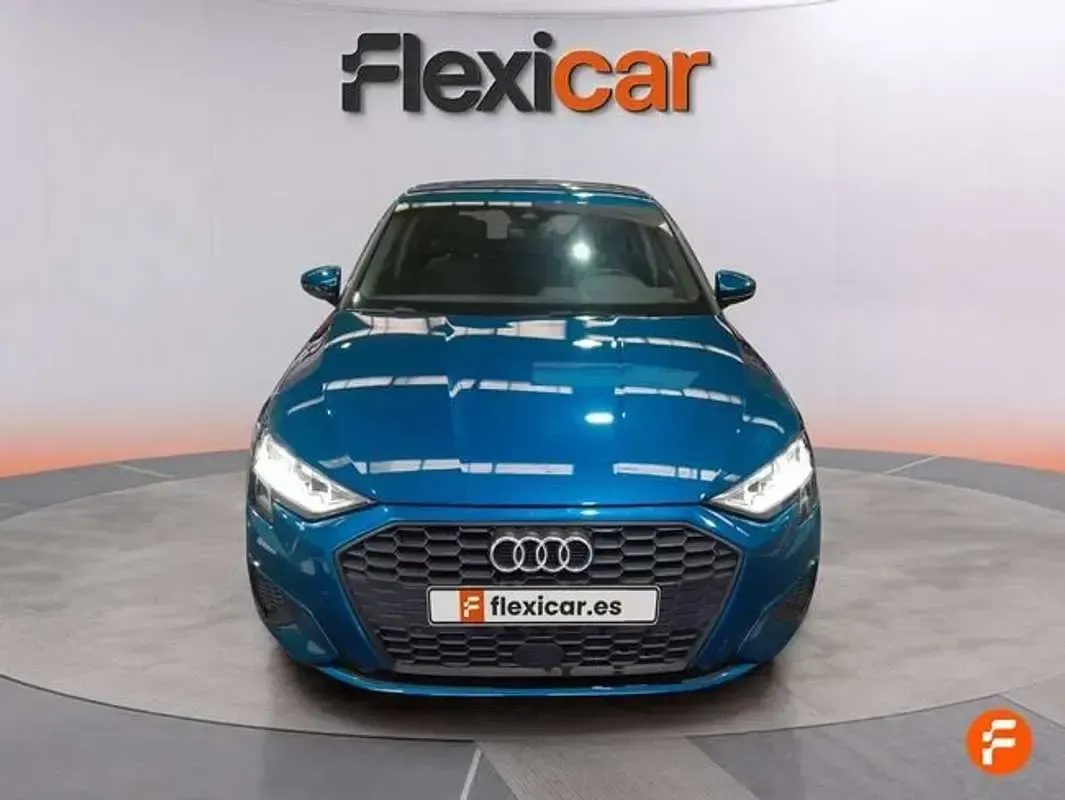 Usado Audi A3 Sportback 150 CV (110 kW) 2020 Azul Utilitario
