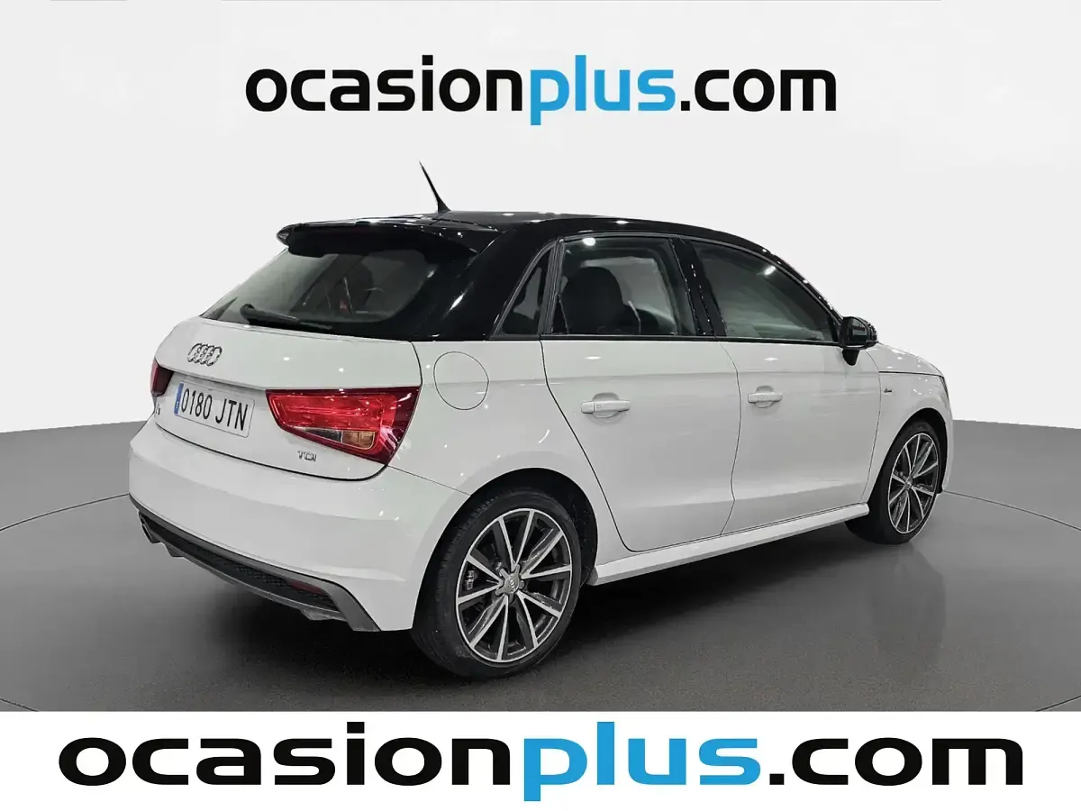 Usado Audi A1 S-Line 116 CV (85 kW) 2016 Blanco Utilitario