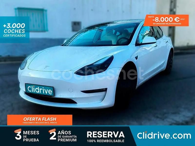 Eléctrico Usado 2021 Tesla Model 3 Berlina | 26.890 € (Precio justo) - Imagen 1/4