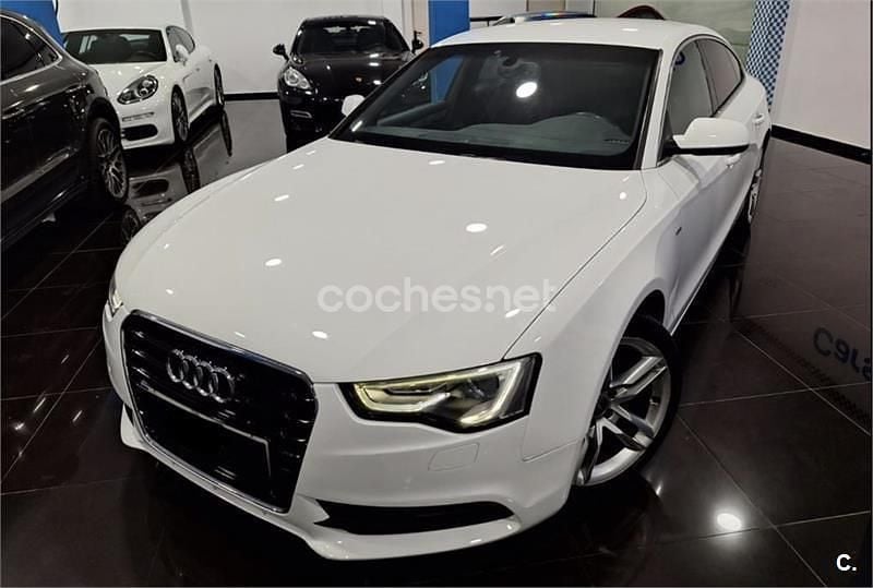 Usado Audi A5 Sportback 245 CV (180 kW) 2012 Blanco Utilitario