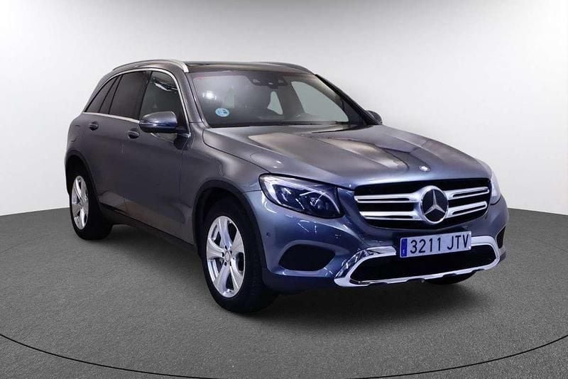 Usado Mercedes GLC220 170 CV (125 kW) 2016 Gris SUV