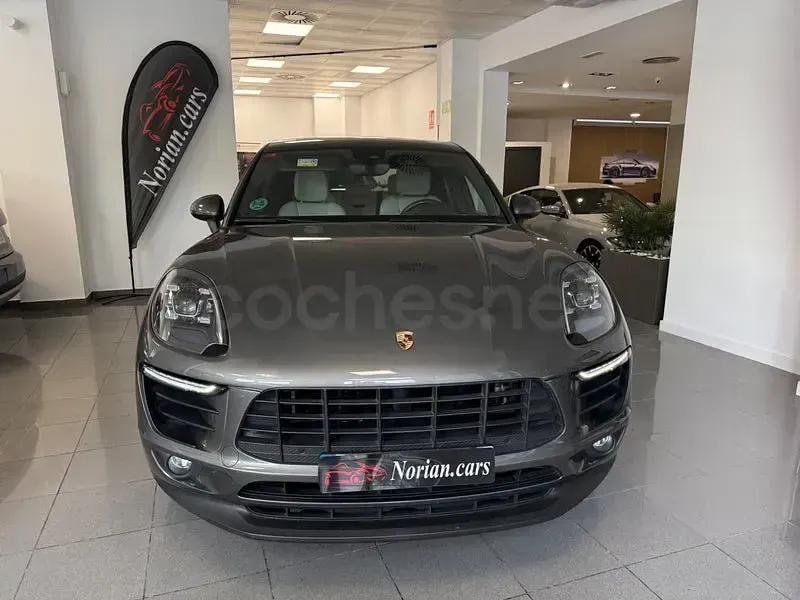 Usado Porsche Macan S Diesel 258 CV (189 kW) 2017 Gris / plata SUV
