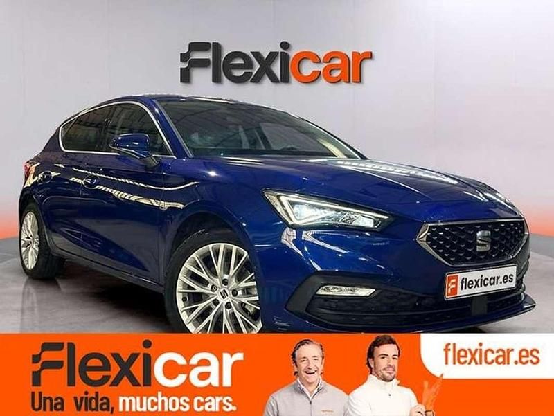 Usado Seat Leon XCELLENCE 150 CV (110 kW) 2021 Azul Utilitario