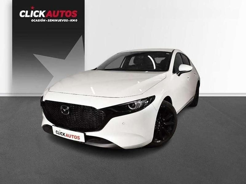 Blanco Usado 2023 Mazda 3 Berlina | 21.500 € (Precio justo) - Imagen 1/4