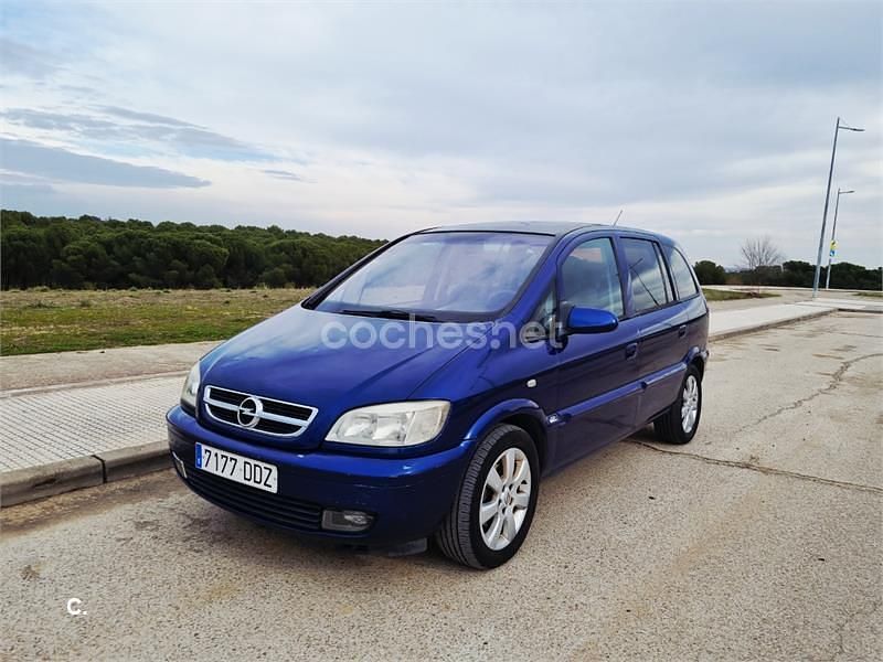 Azul Usado 2005 Opel Zafira Monovolumen | 3290 € (Precio justo) - Imagen 1/4