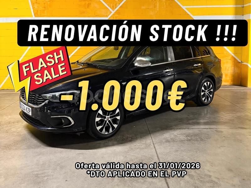 Negro Usado 2019 Fiat Tipo Mirror Berlina | 6700 € (Buen precio) - Imagen 1/4