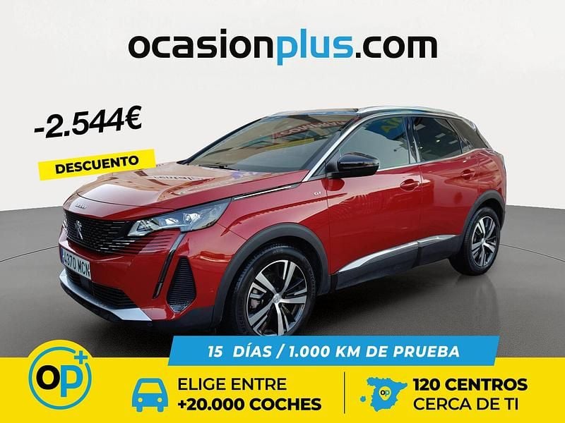 Rojo Usado 2022 Peugeot 3008 GT Recogida | 27.990 € - Imagen 1/4