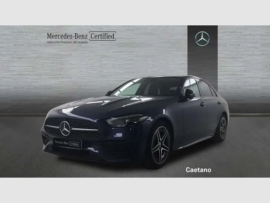 Usado Mercedes C200 163 CV (119 kW) 2024 Azul Berlina