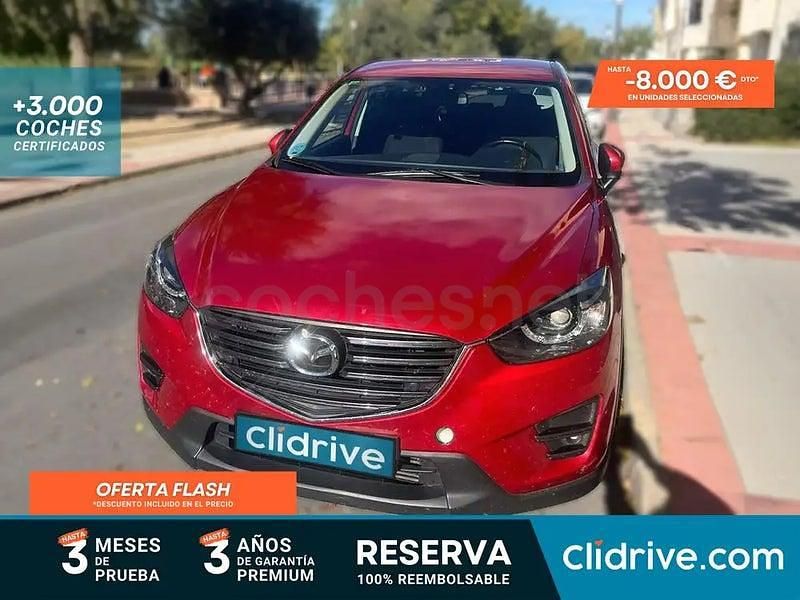 Usado Mazda CX-5 Style 150 CV (110 kW) 2015 Rojo SUV