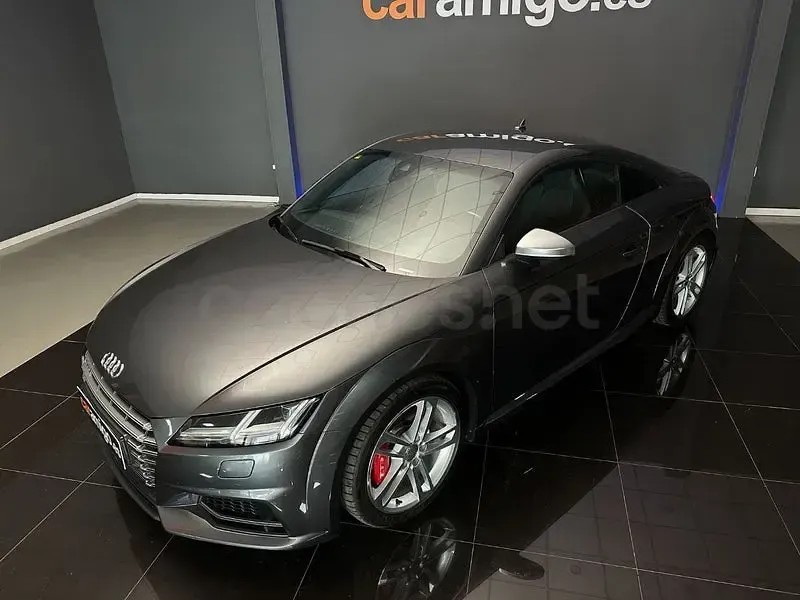 Usado Audi TTS Premium 310 CV (228 kW) 2016 Gris / plata Coupe