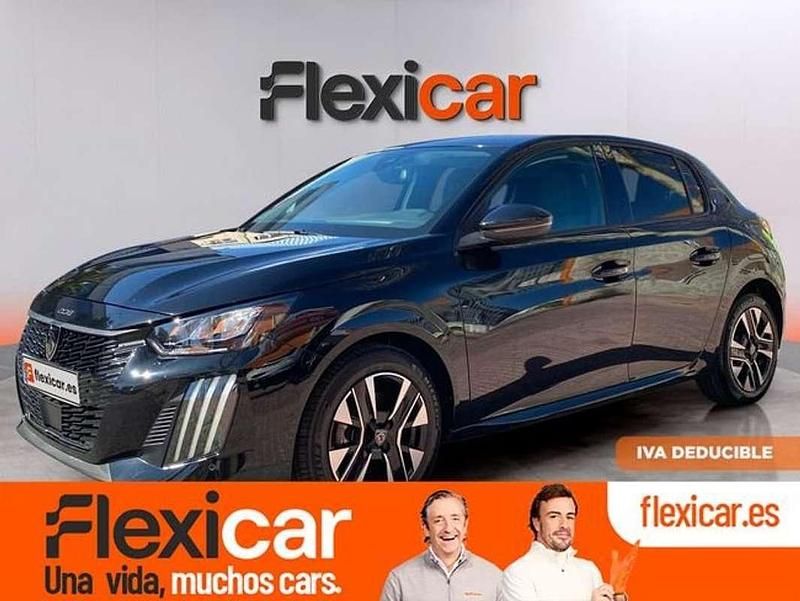Usado Peugeot 208 Allure 101 CV (74 kW) 2025 Negro Utilitario